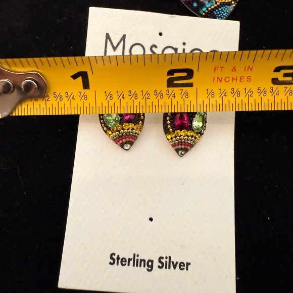 NWT Mosaico Austrian Crystal pendant necklace & earrings 💕💕 new line! 💕💕 - Picture 10 of 12